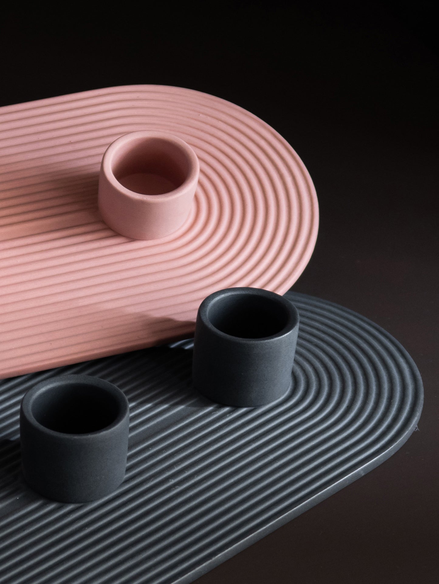 Matte Candlestick Holder