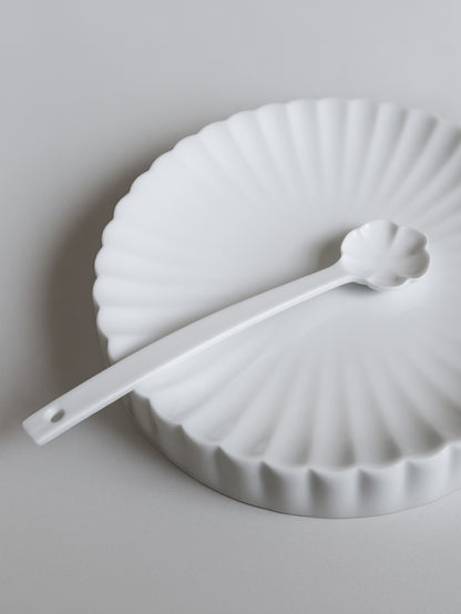 Ceramic Mong Petal-5 Series Spoon | Set of 2