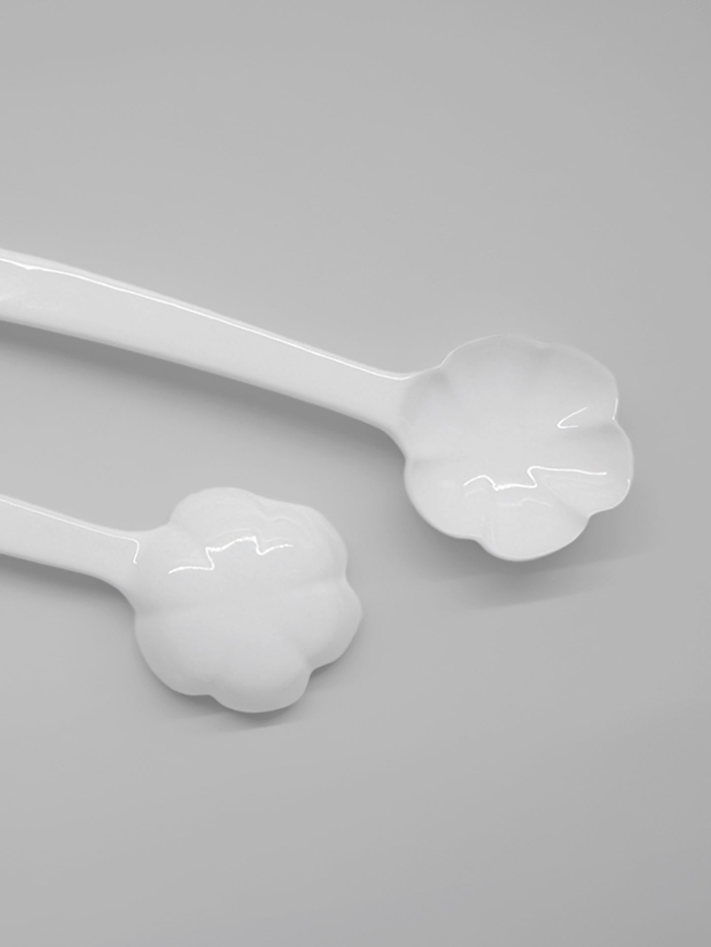 Ceramic Mong Petal-5 Series Spoon | Set of 2