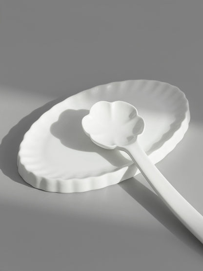 Ceramic Mong The Leaf Spoon Rest