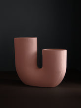 Load image into Gallery viewer, Matte J Ripple Vase
