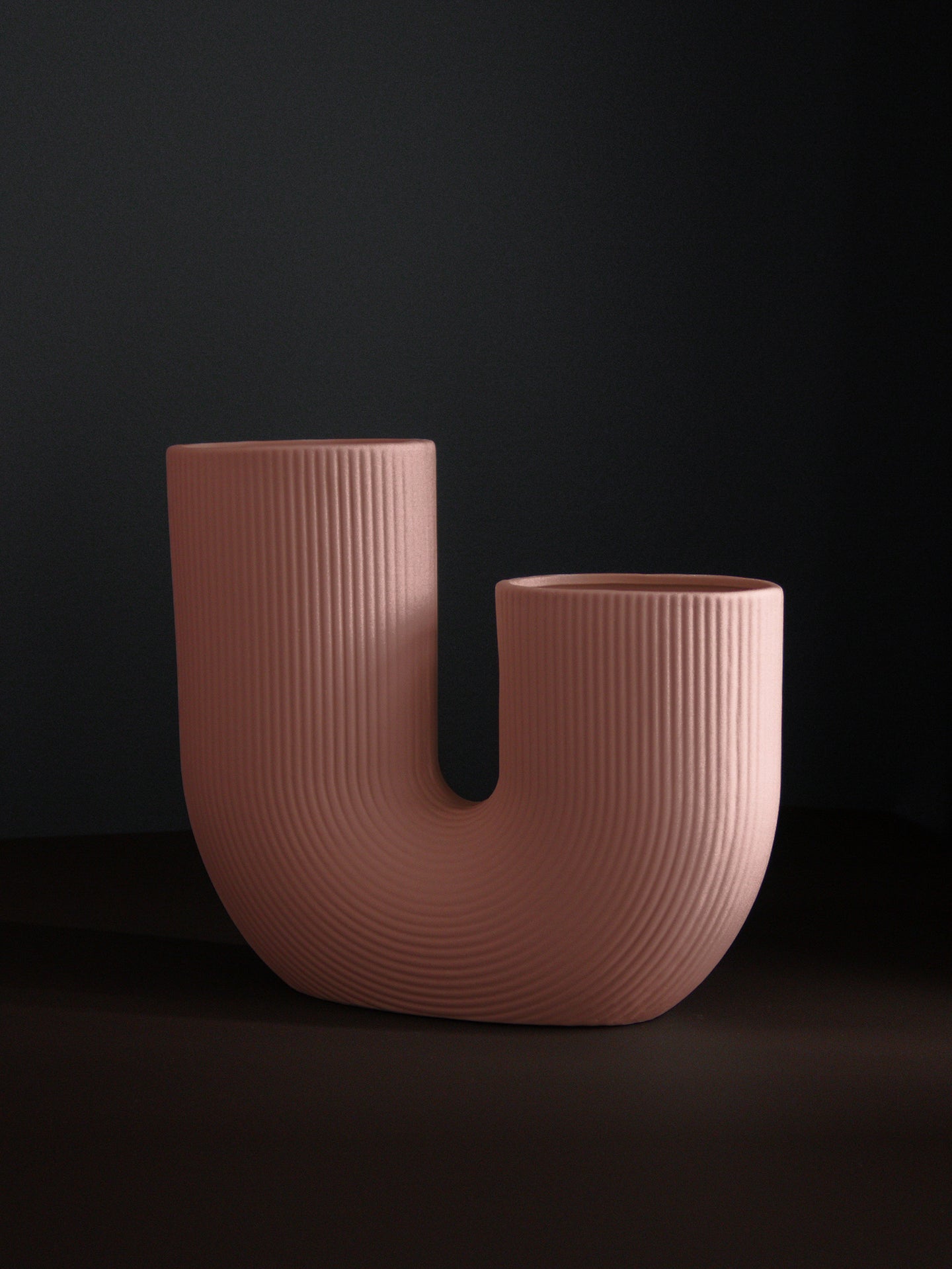 Matte J Ripple Vase